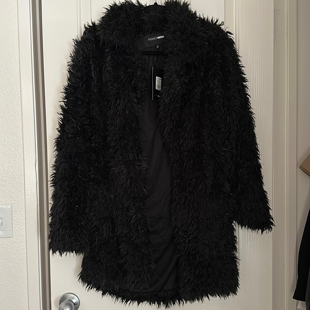 Sugar daddy teddy jacket - small